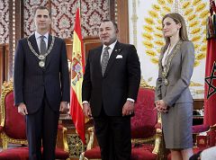 Mohamed VI comunica al rey que ratifica el acuerdo de pesca en la primera visita de Felipe VI