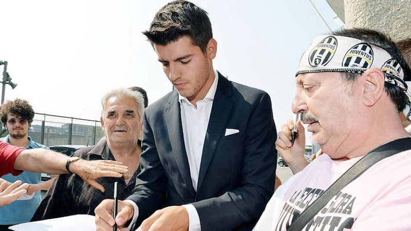 La Juventus confirma el fichaje de Álvaro Morata 