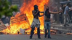 Una manifestación en París contra la operación en Gaza deriva en enfrentamientos