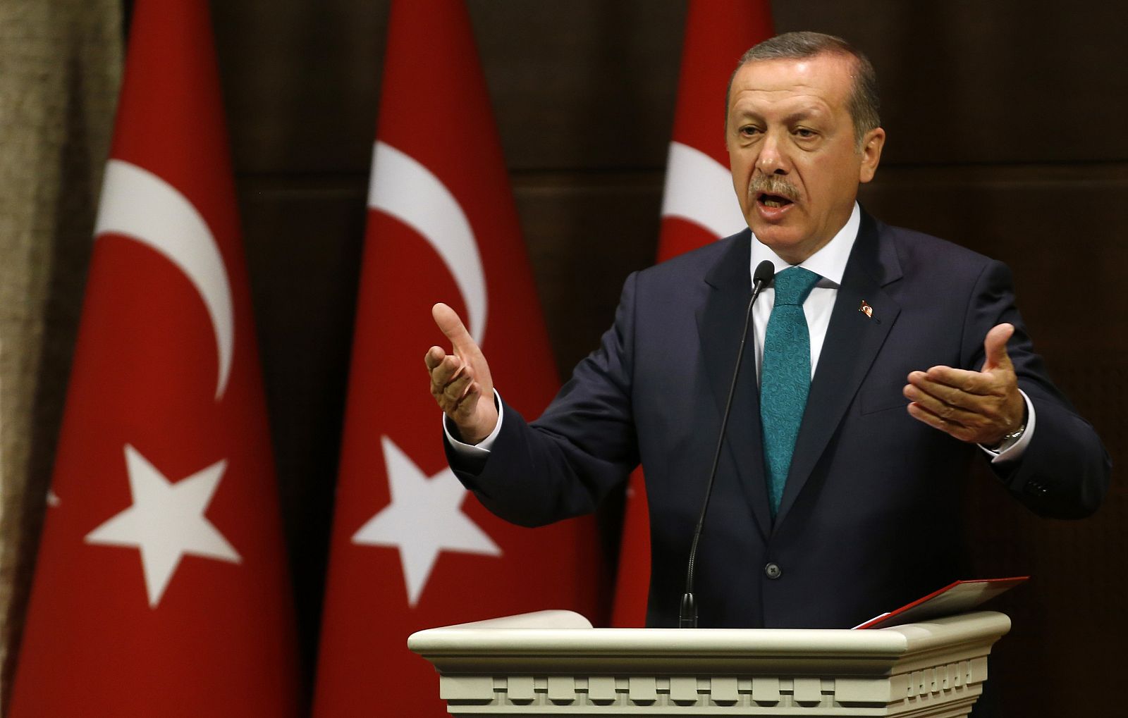 El primer ministro, Recep Tayyip Erdogan, en una imagen de archivo