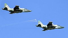 Los rebeldes prorrusos derriban dos aviones de combate ucranianos en Donetsk