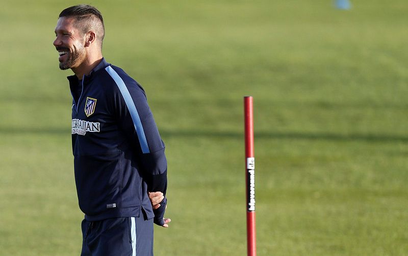 Simeone: "Queremos ir creciendo en lo futbolístico"