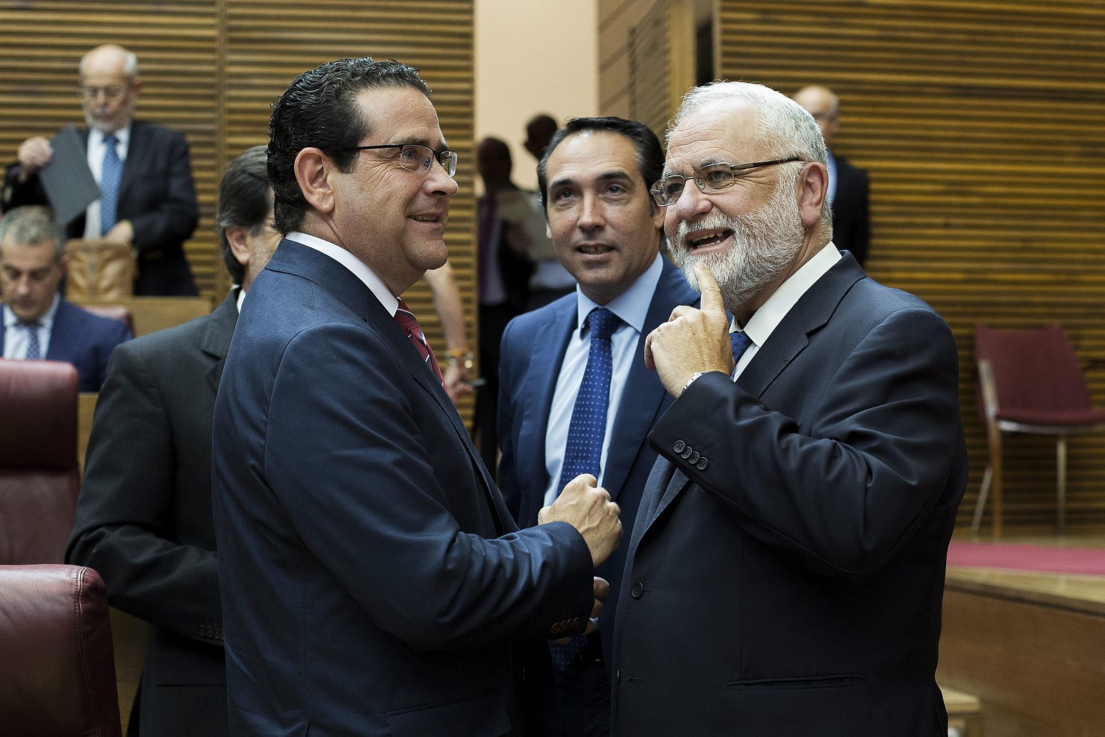 Cotino en la última sesión plenaria de Les Corts Valencianes