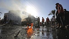 Abás declara Gaza "área de desastre humanitario" mientras Israel continúa con la ofensiva