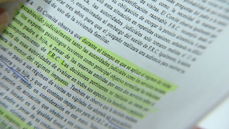 La ONU condena a España por no proteger a una niña asesinada por su padre