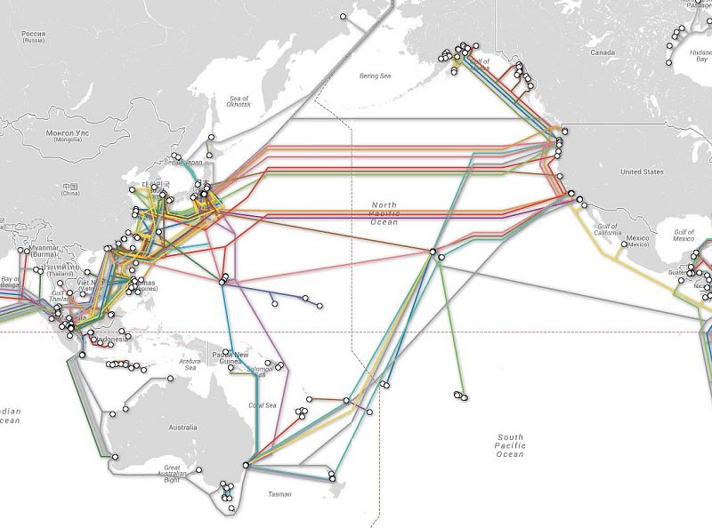 Nuevos cables submarinos conectarán Japón con Estados Unidos y Europa en 2016