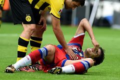 Javi Martínez: "Al 99 por ciento, me he roto el cruzado y el ligamento externo"