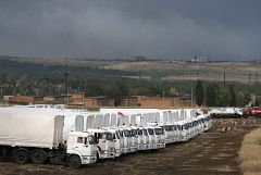 Rusia y la Cruz Roja acuerdan agilizar el envío de la ayuda humanitaria al este de Ucrania