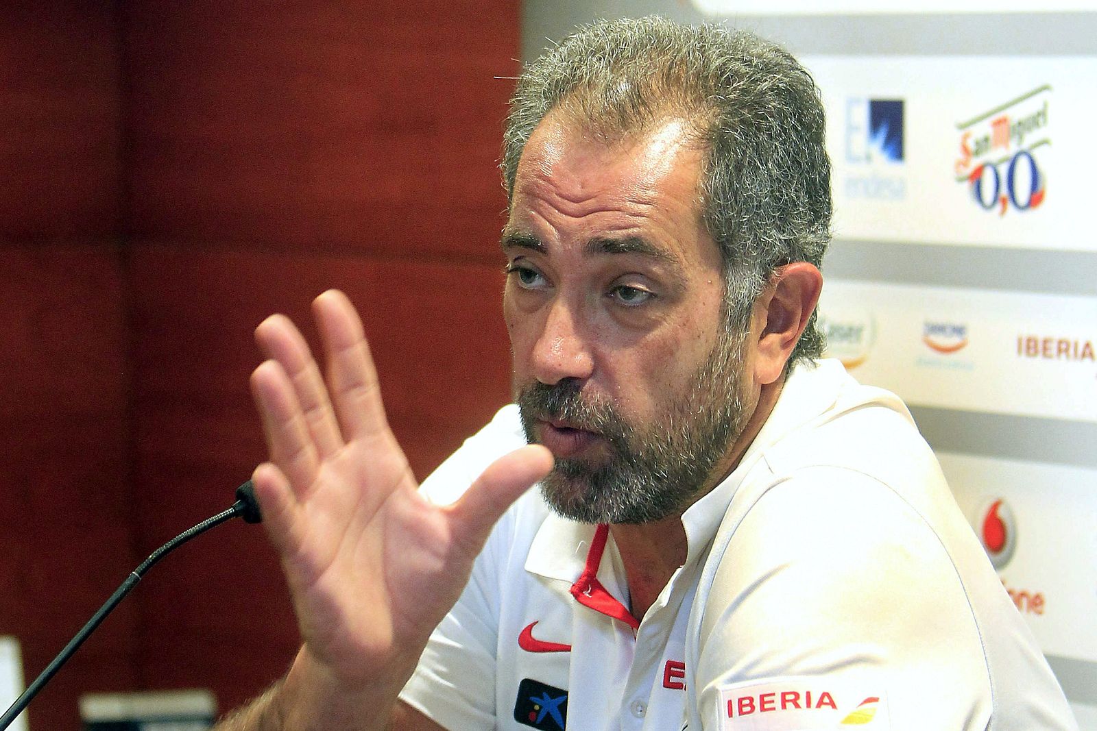 RUEDA DE PRENSA DEL SELECCIONADOR ESPAÑOL DE BALONCESTO