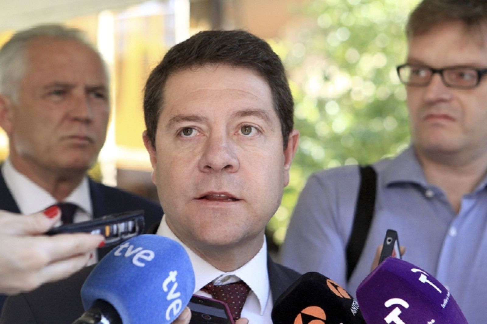 El secretario general del PSOE de Castilla-La Mancha, Emiliano García-Page.