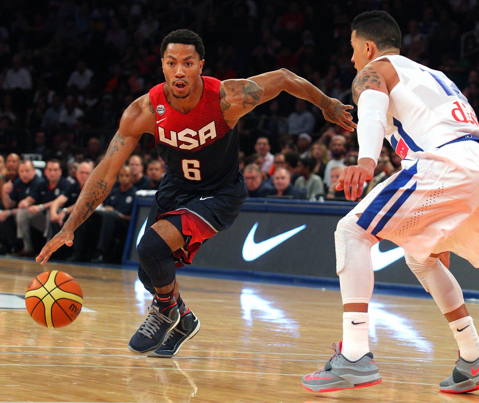 Basketball: Puerto Rico at USA