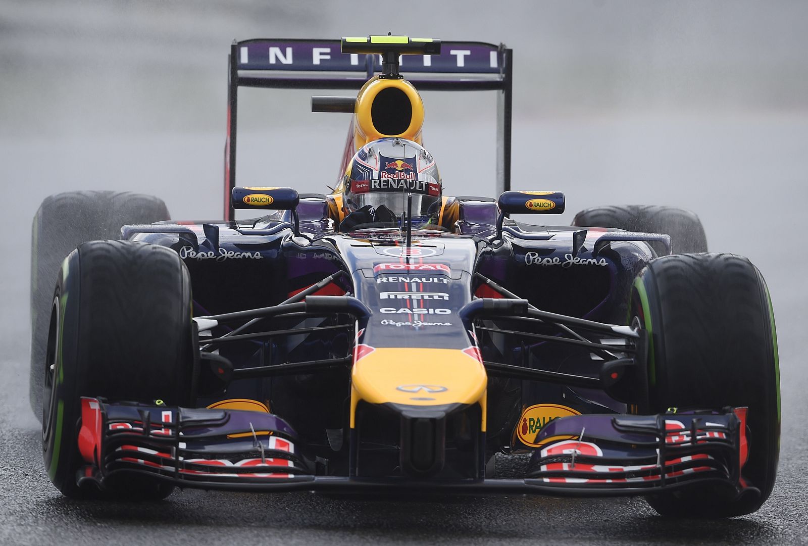 El piloto australiano Daniel Ricciardo, del equipo Red Bull Racing.