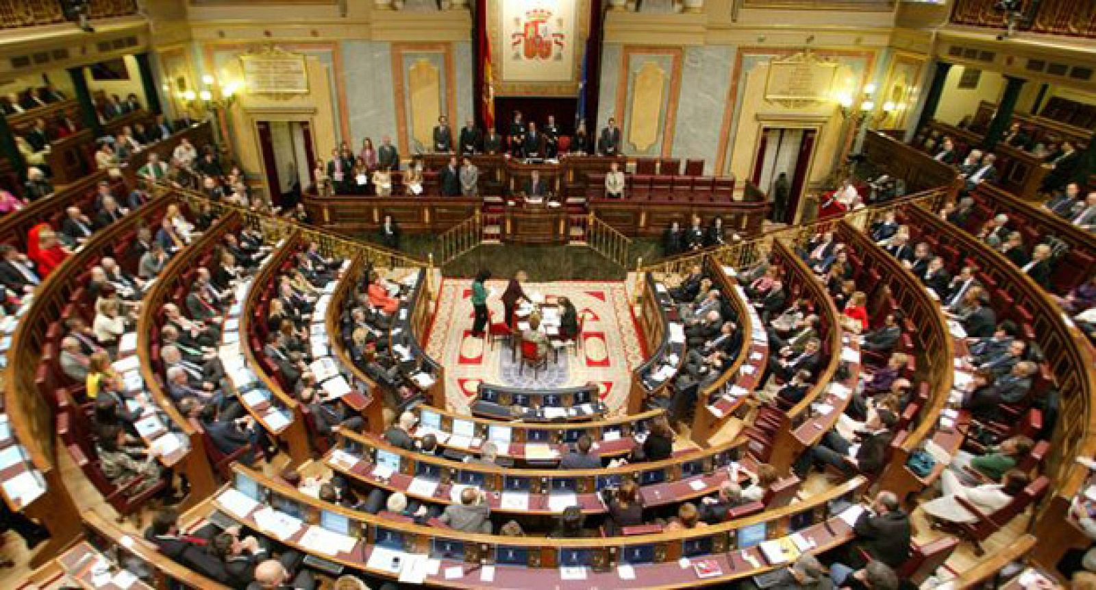 Vista general del Congreso de los Diputados