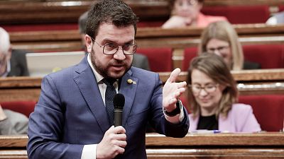 Aragonès, sobre el espionaje a Sánchez: "Cuando es contra el independentismo, silencio y excusas. Hoy todo son prisas"