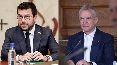 Aragonès y Urkullu rechazan reunirse con Feijóo para abordar la investidura