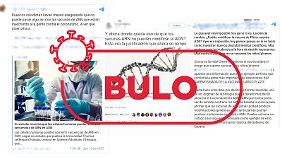 Este estudio no confirma que las vacunas de ARNm modifican el ADN, es un bulo