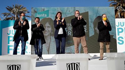 Borràs promete activar la declaración de independencia de 2017 si el soberanismo supera el 50% de votos