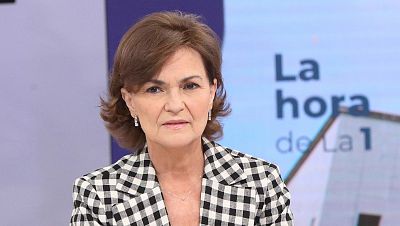 Calvo advierte de que en la mesa de diálogo con Cataluña solo se puede sentar "quien no esté inhabilitado"