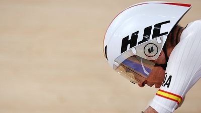 Ricardo Ten, Alfonso Cabello y Pablo Jaramillo ganan el bronce en la velocidad por equipos