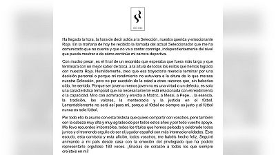 El durísimo comunicado de Ramos y sus críticas a Luis de la Fuente, analizados párrafo a párrafo