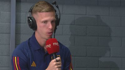 Dani Olmo: "Siempre va a haber presión, estamos en la selección española"