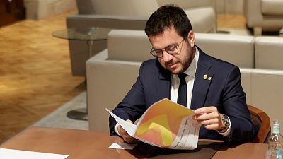 Aragonès convocará una mesa de partidos para abordar su propuesta de referéndum acordado: "Es viable, posible y legal"