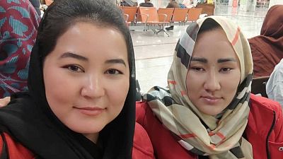 Latifa Sakhizadeh, deportista afgana, llega a España: "Espero que el mundo no se olvide de las mujeres de Afganistán"