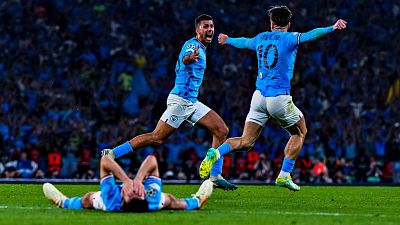 Rodri le da al Manchester City la primera Champions de su historia