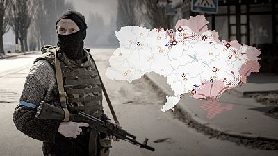 Los mapas de la quinta semana de la guerra en Ucrania
