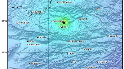 Al menos 26 muertos tras un terremoto de magnitud 5,3 en Afganistán
