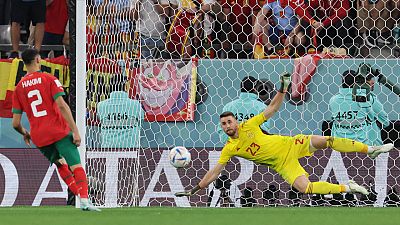 España iguala la peor tanda de penaltis de la historia de los mundiales