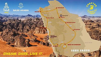 El Dakar 2021 hace oficial su recorrido para la 43ª edición