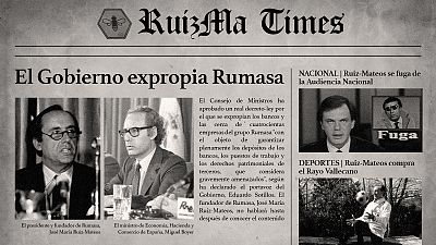 Así habría sido un periódico protagonizado por Ruiz-Mateos