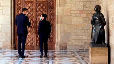 La mesa de diálogo sobre Cataluña, una 'odisea' que pone a prueba a Sánchez y a Aragonès