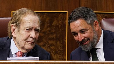 Tamames carga contra el "Gobierno Frankenstein" de Sánchez y llama a un pacto para evitar el "sobrepeso nacionalista"