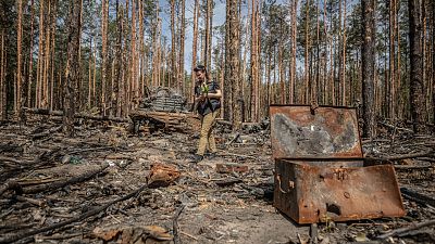 Ucrania, 100 días después: desminar y reconstruir los daños de una guerra que no cesa