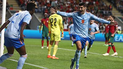 Morata mete a España en la Final Four de la Liga de Naciones con un gol sobre la bocina en Portugal