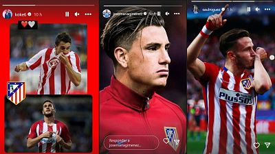 Los capitanes del Atlético de Madrid se posicionan a favor de la vuelta del escudo