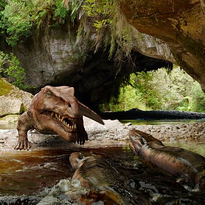La tierra ancestral. Dinosaurios del continente helado