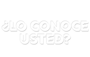 ¿Lo conoce usted?