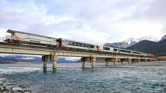 Nueva Zelanda en tren