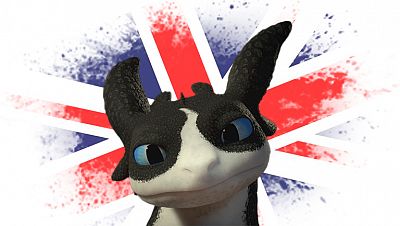 Dragones, los nueve reinos en inglés