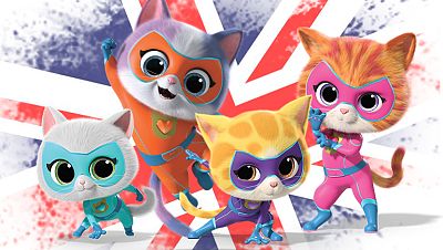 Superkitties en inglés