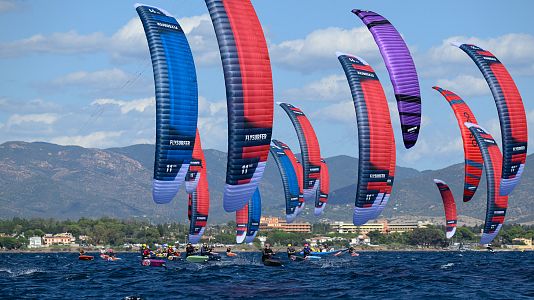 Regatistas que vuelan