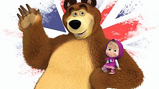 Masha y el oso en inglés