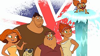El amanecer de los Croods en inglés