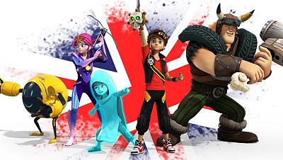 Zak Storm en inglés