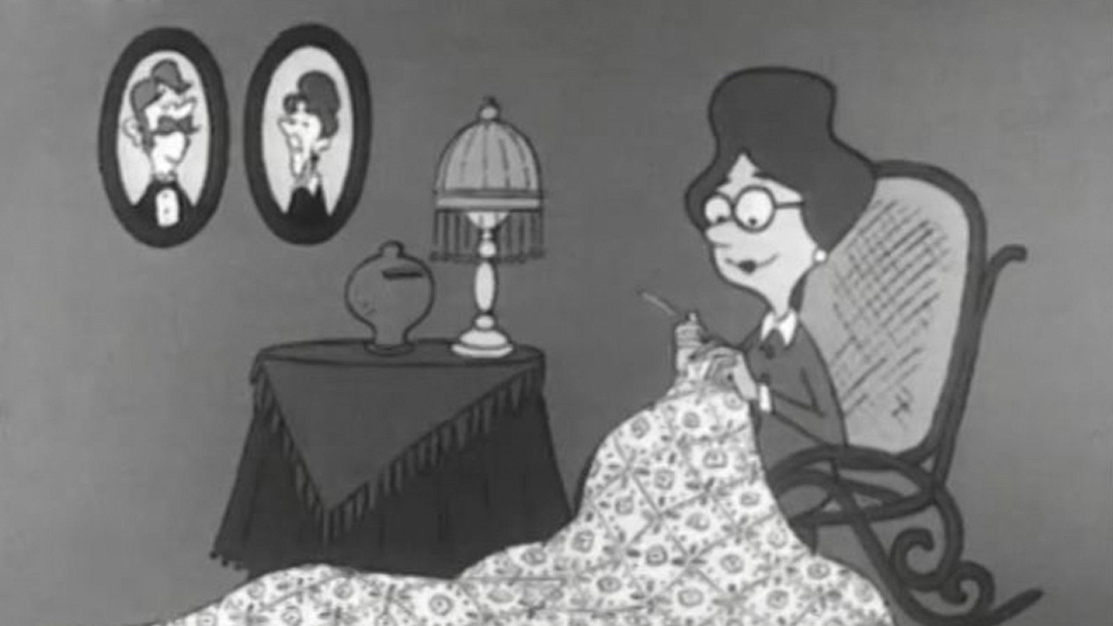 Arxiu TVE Catalunya - Les nits de la tieta Rosa - La tieta Rosa es fica aviat al llit