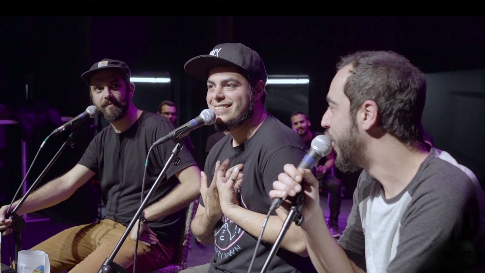 Jirafas - Mira ya el primer Jirafas con David Sainz, Juan Amodeo y Zatu