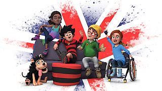 Dennis & Gnasher: Desenfrenados en inglés